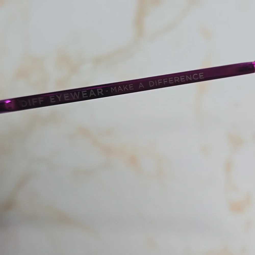 Diff Tahoe Aviator Mirror Pink Purple
